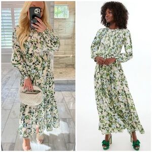 NWT TUCKERNUCK Ivy Libby Floral Maxi Long Dress SZ XS